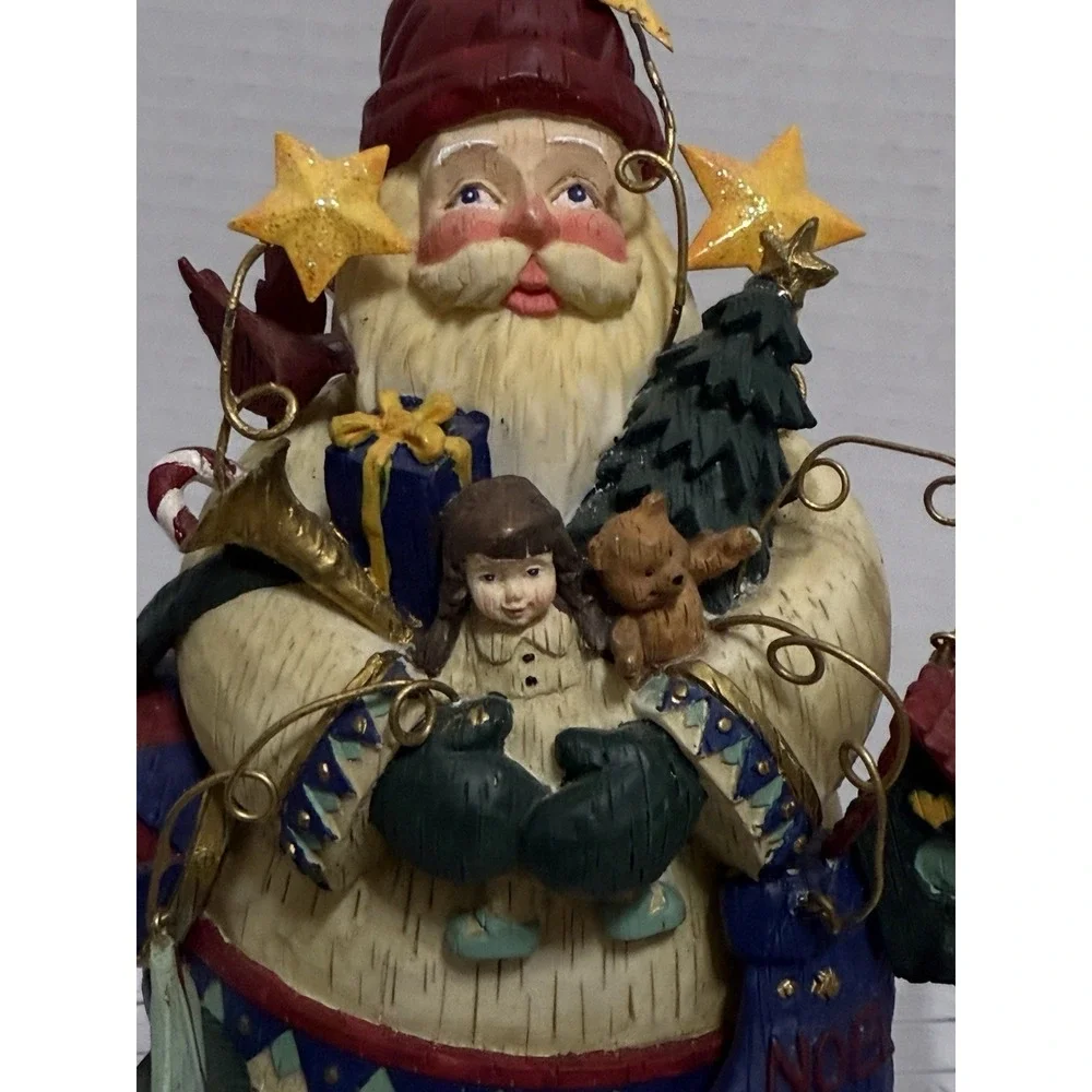 Charming Vintage Santa - Classic Christmas Decor‎ With A Minor Flaw